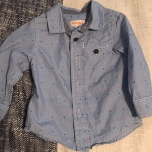 Button down blue boy